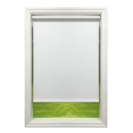 Trama 55 x 72 in. Linen Shade, White 2012673